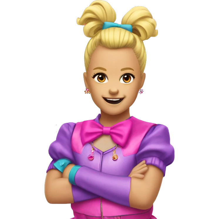 jojo siwa from the karma music video emoji