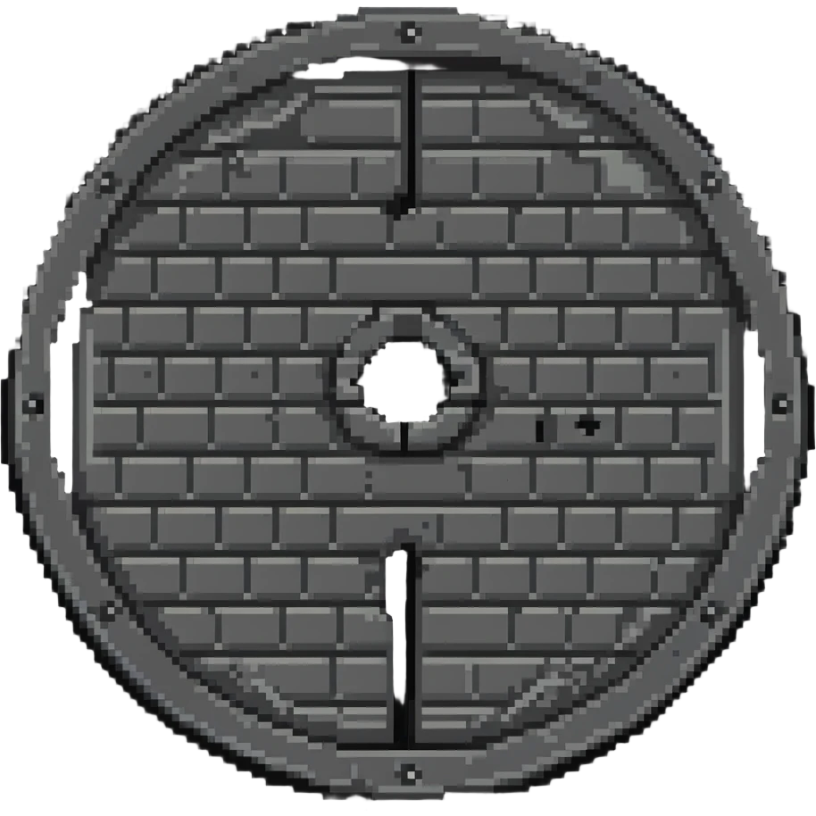 open manhole cover emoji