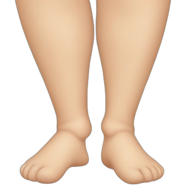 leg elevation swelling emoji