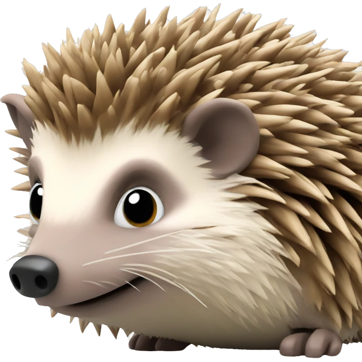 hedgehog 3d emoji