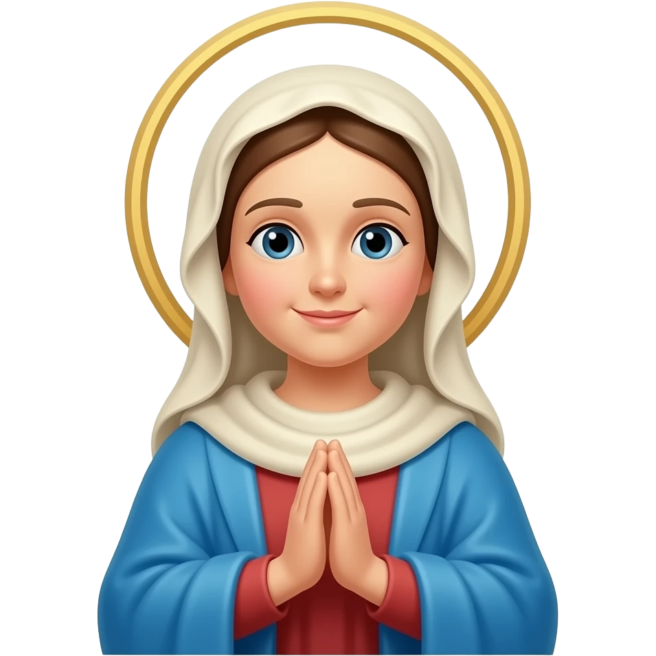 Emoji viergan mariaemoji virgen matia emoji