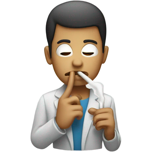 Person smoking emoji
