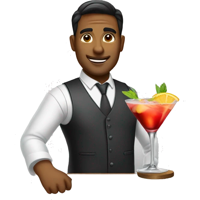 cocktail maker emoji