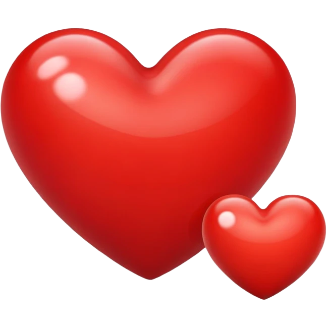 red heart emoji