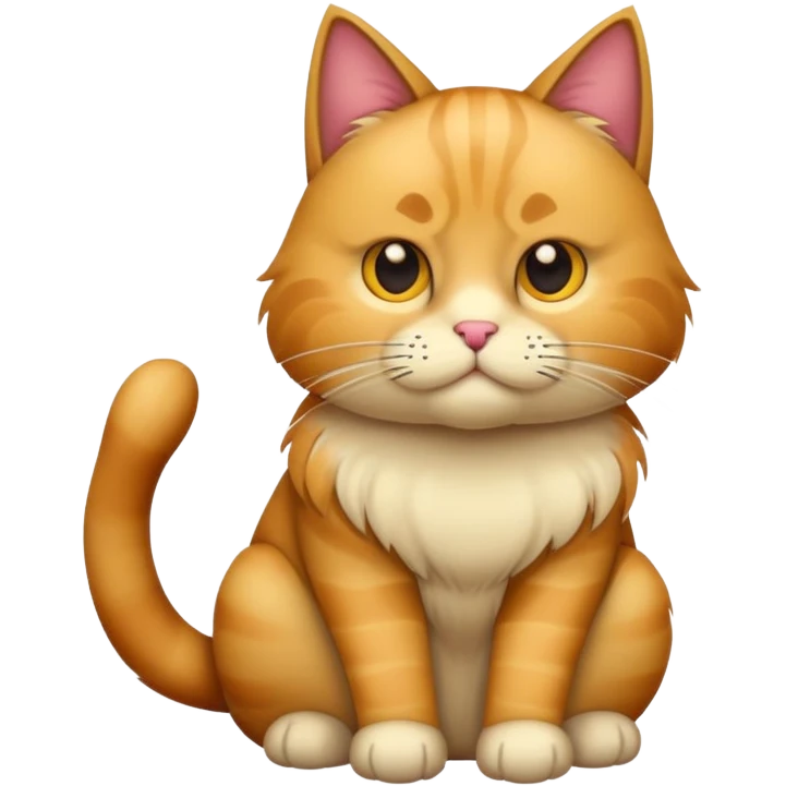 Gato sentado  emoji