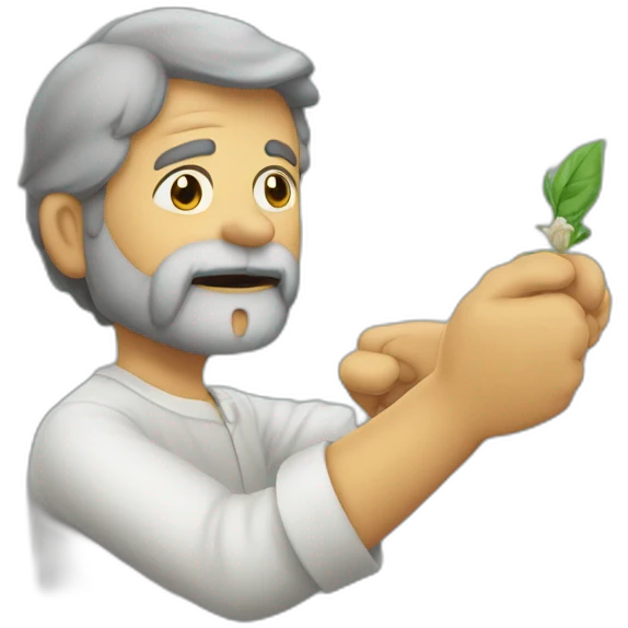 lula mostrando o dedo emoji