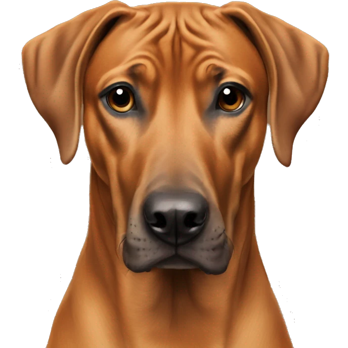 Rhodesian ridgeback emoji