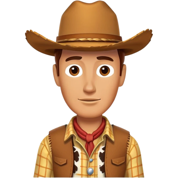 Woody from Toy Story emoji