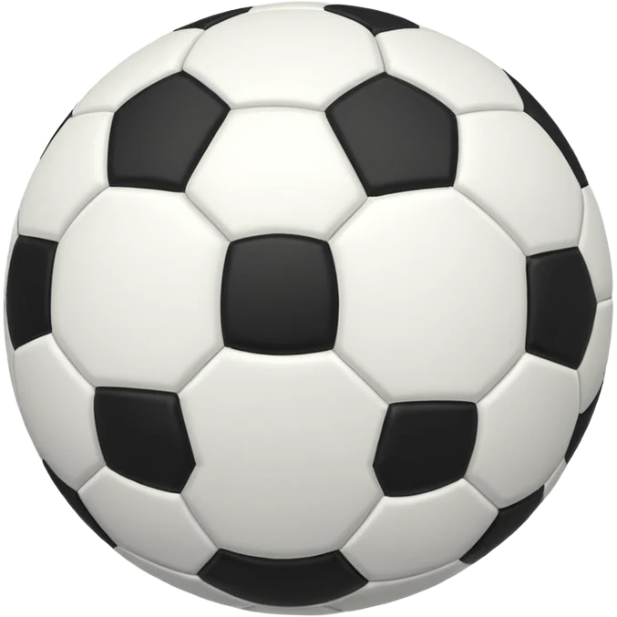 Crea un balón negro con rayas blancas emoji