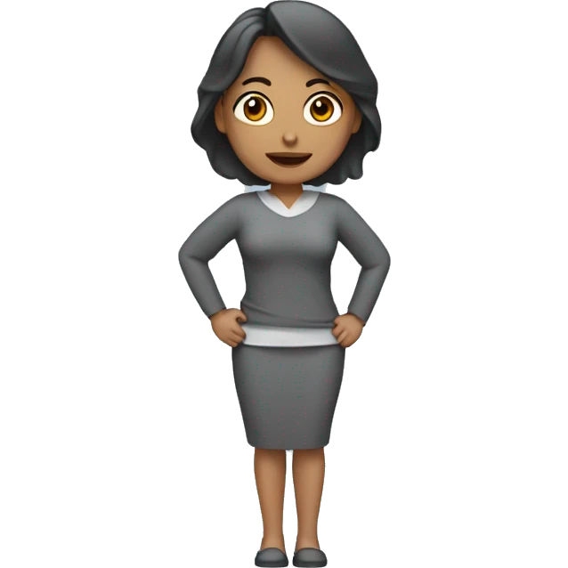 Mujer nadadora con malla emoji