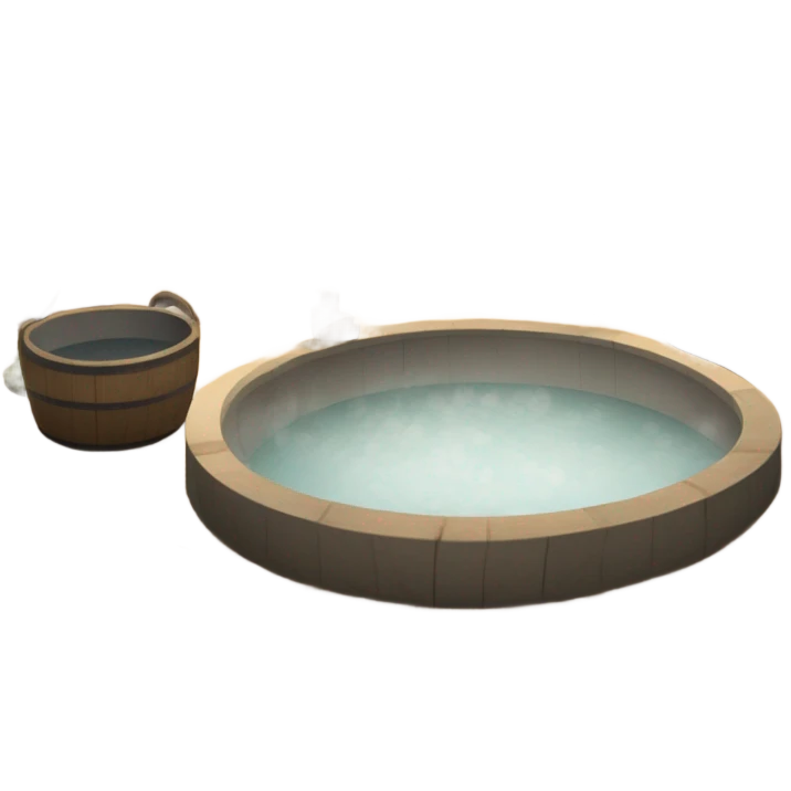 Sento style bathing emoji