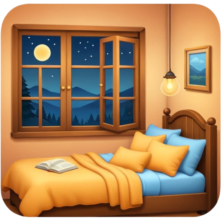 cozy eveningemoji emoji