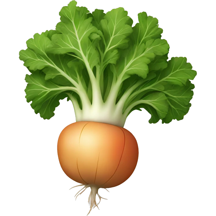 root vegetable emoji
