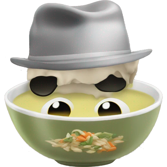 Soup that is gangster emoji