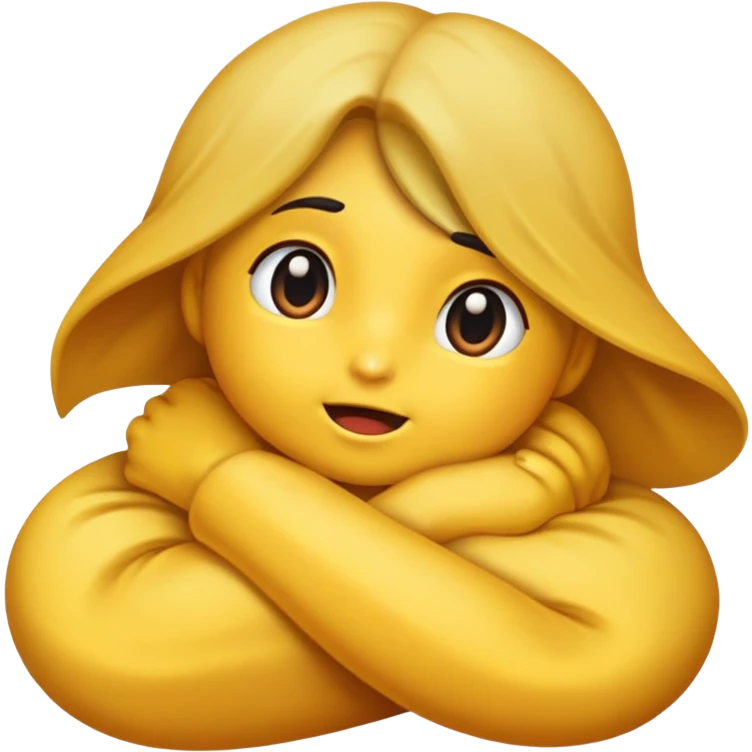 Naked woman shows her pussy emoji