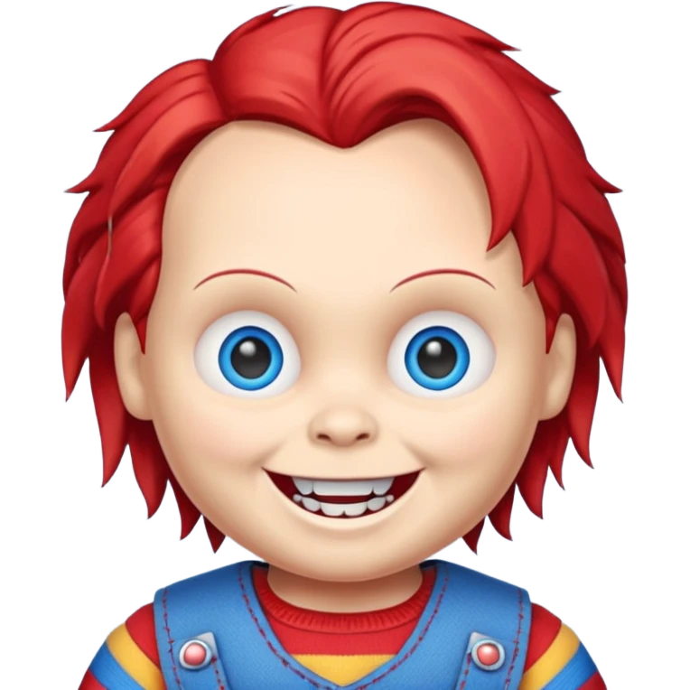 Un emojin de chuky emoji