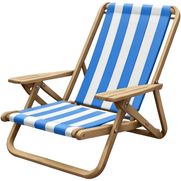 Beach chair emoji
