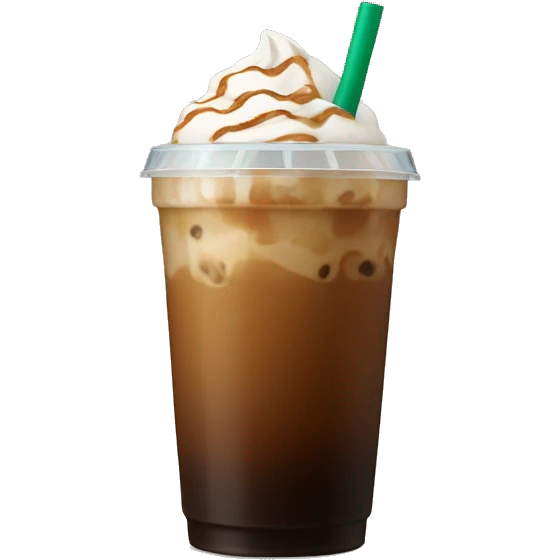 Starbucks iced coffe  emoji