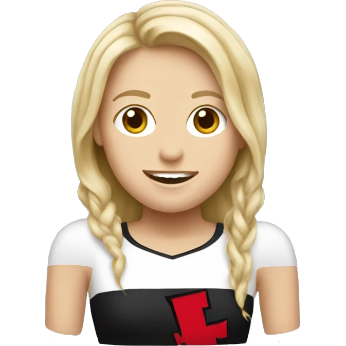 Texas tech red raider white girl emoji