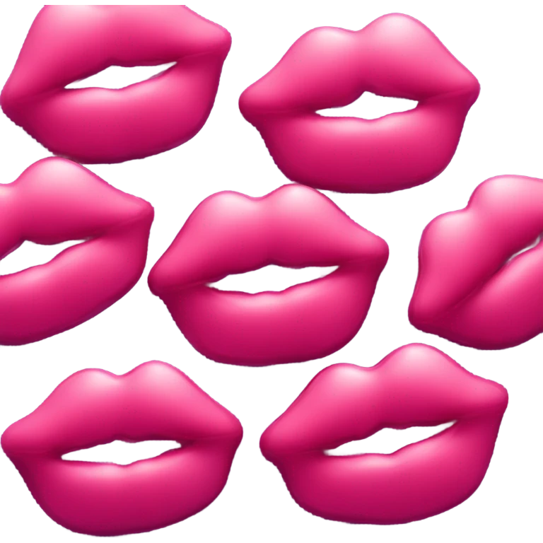 Kissing  gummy no tooth emoji