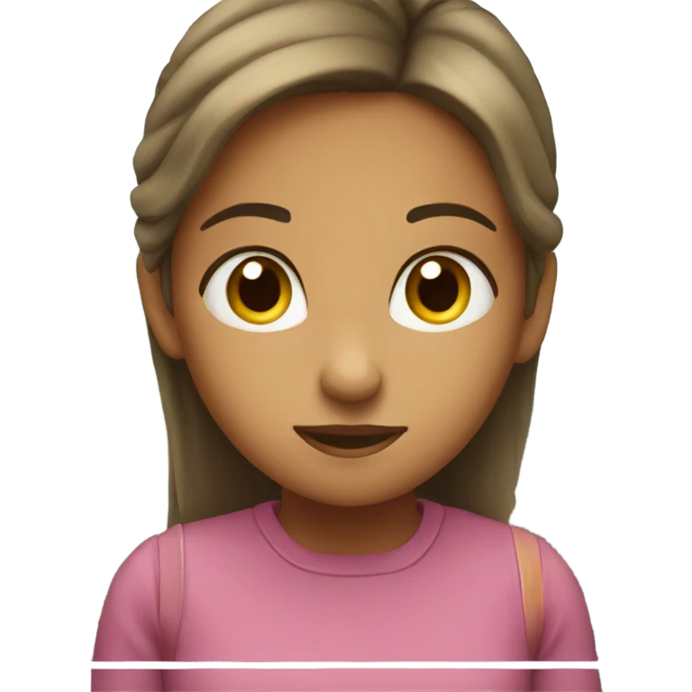 Girl looking out window emoji