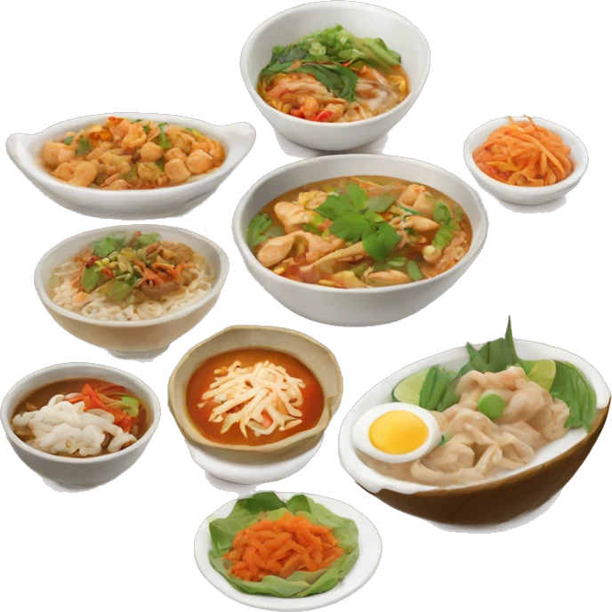 Thai food emoji
