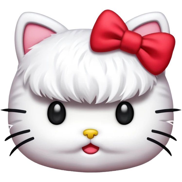 Angry hello kitty  emoji