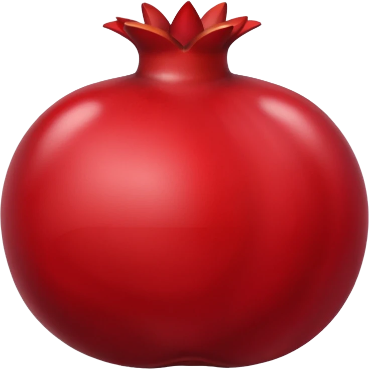 Pomegranate emoji Apple style emoji