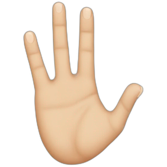 Hole in finger emoji