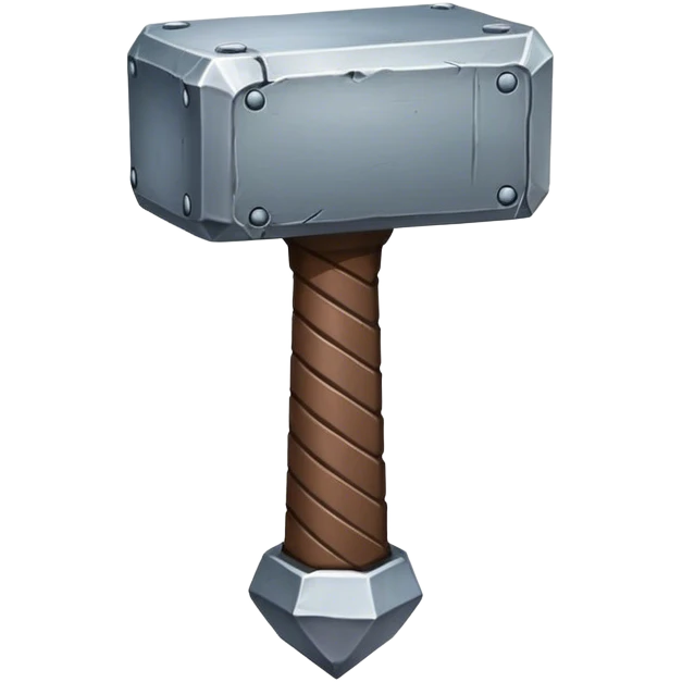 Thor’s hammer emoji