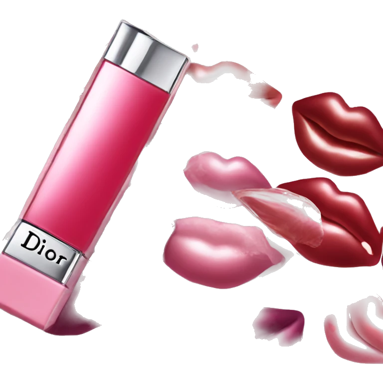 Dior lip gloss emoji