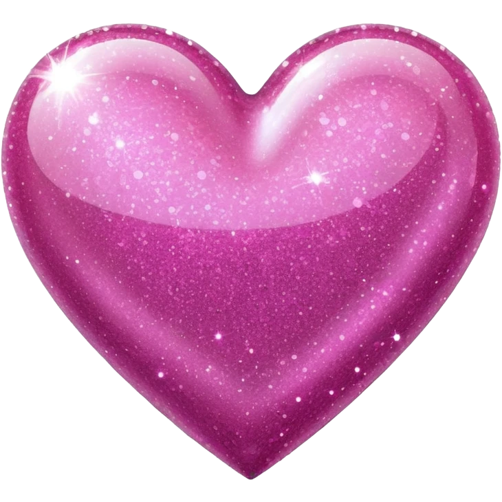 glitter heart  emoji