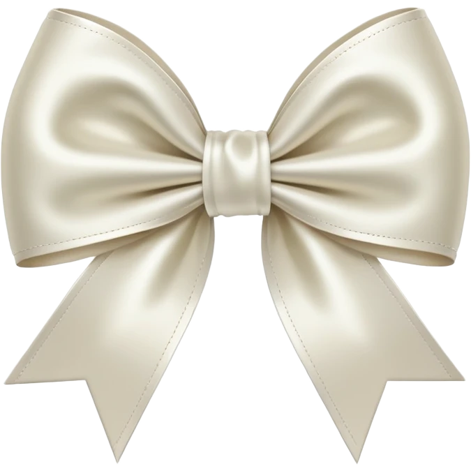 Offwhite bow emoji