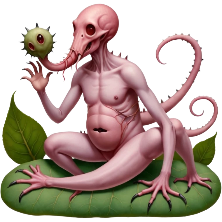 cinematic - hieronymus bosch phantasmagoric mutant creatures from the garden of earthly delights emoji