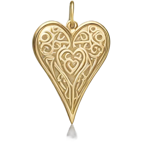 Heart earring emoji