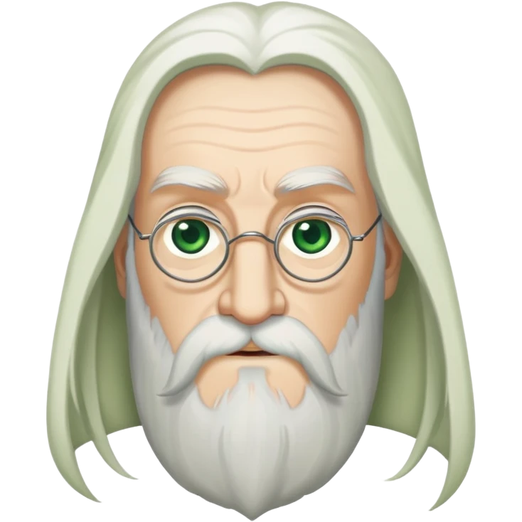 Albus Dumbledore green emoji