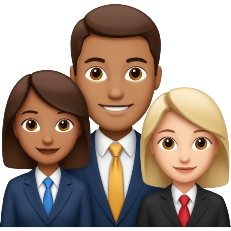 strong team of 3 emoji emoji