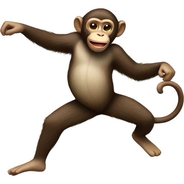 Dancing monkey  emoji