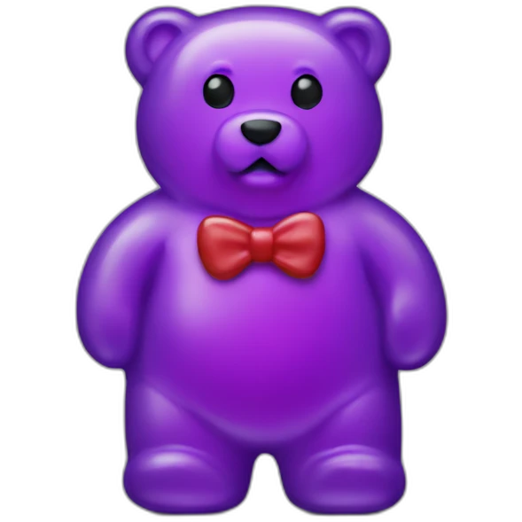 Gummy bear emoji