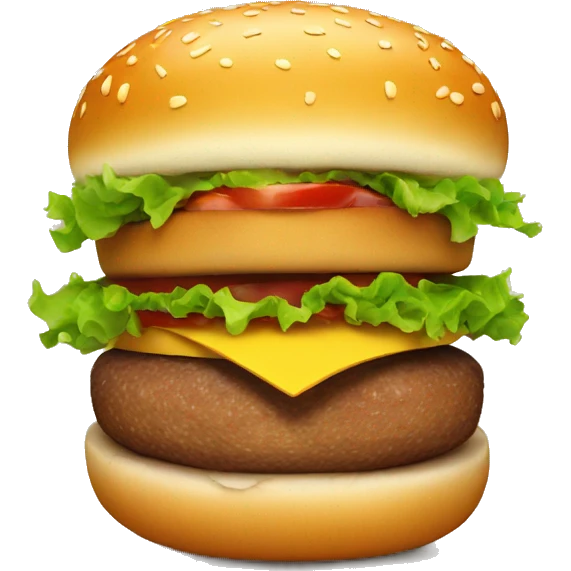Hamburger emoji