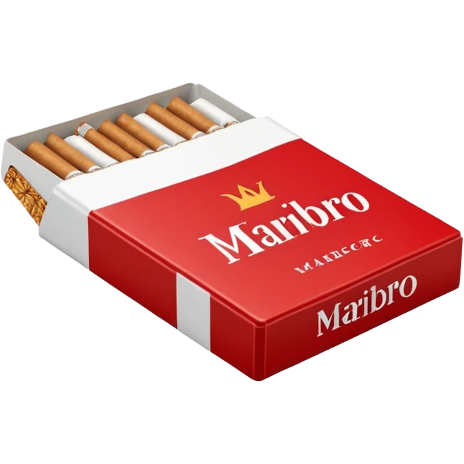 Marlboro rojo emoji
