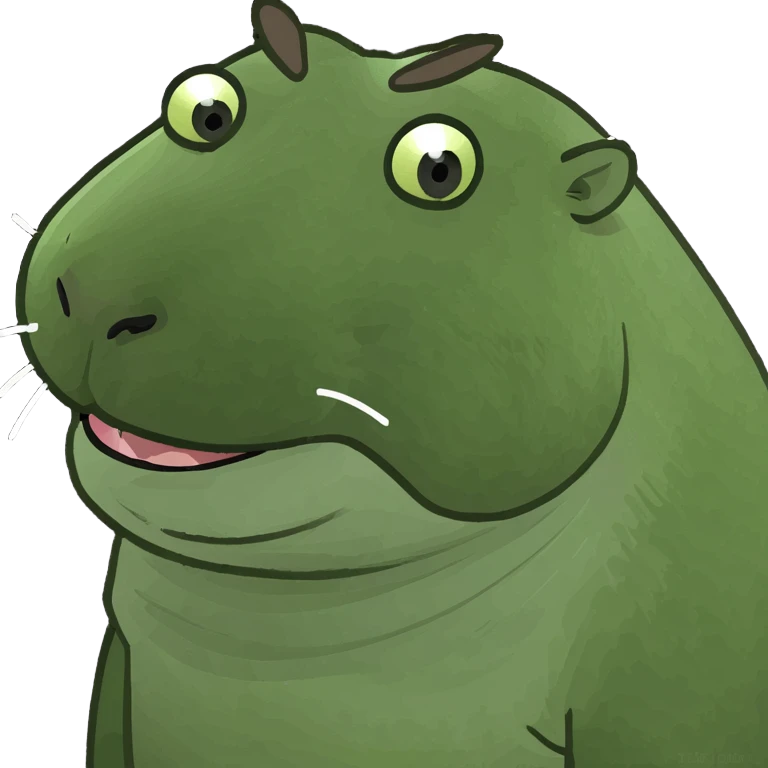frustrated capybara  emoji