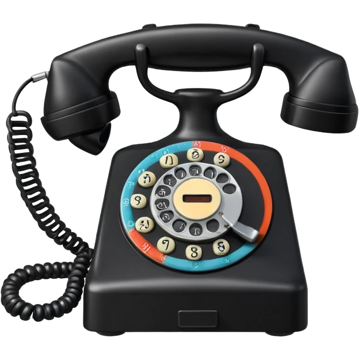 old phone emoji