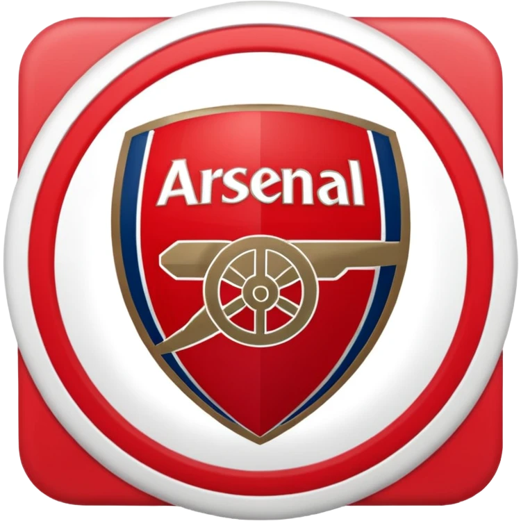 Arsenal logo emoji