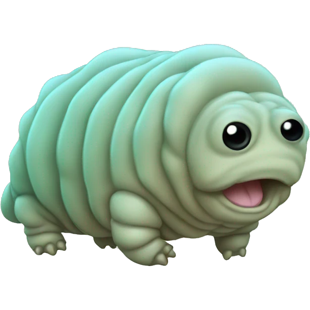 Cute realistic Tardigrade emoji