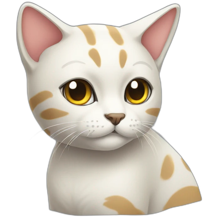 Gato consentido emoji
