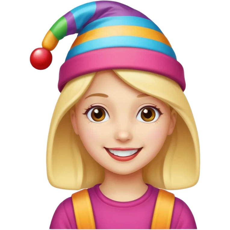 candy hatted girl emoji