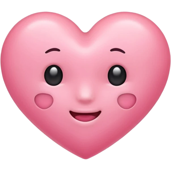 cute pink meat HEART emoji emoji
