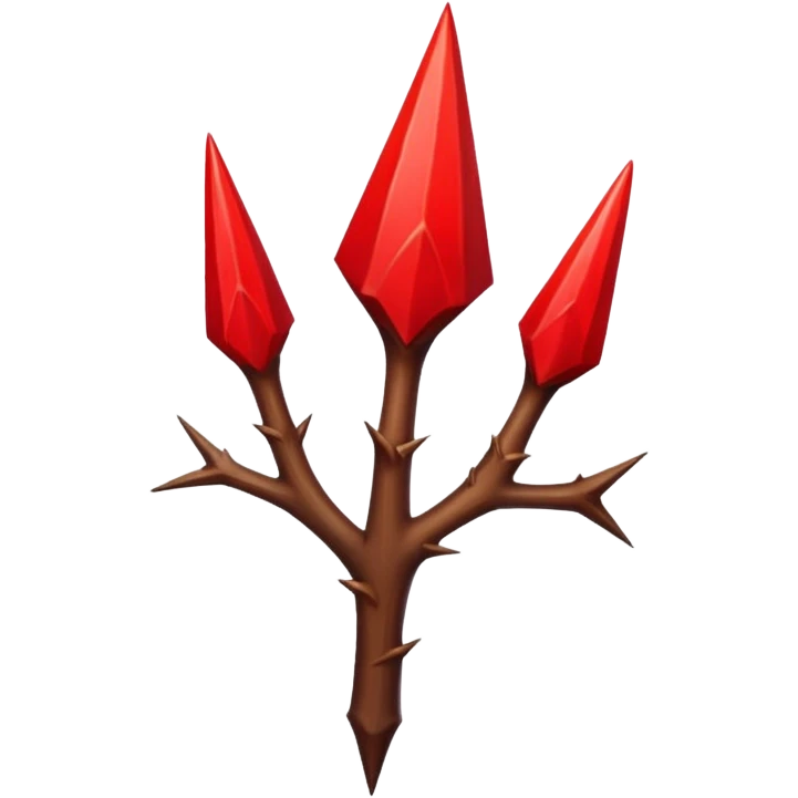red thorn t emoji