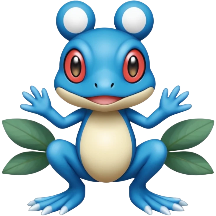 Froakie-Karrablast-Ferroseed-Pyukumuku-Perrserker-Cetitan-Pokémon-fusion (full body) emoji